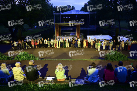 Generalprobe 'Jedermann' in Weimar