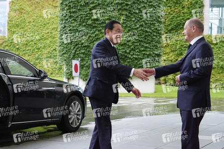 Empfang des Premierministers von Japan in Berlin