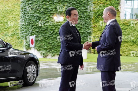 Empfang des Premierministers von Japan in Berlin