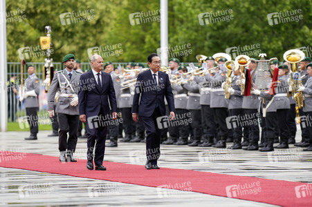 Empfang des Premierministers von Japan in Berlin