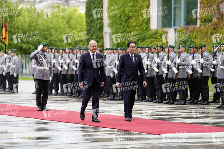 Empfang des Premierministers von Japan in Berlin