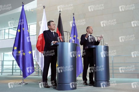 Empfang des Premierministers von Japan in Berlin