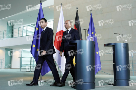 Empfang des Premierministers von Japan in Berlin