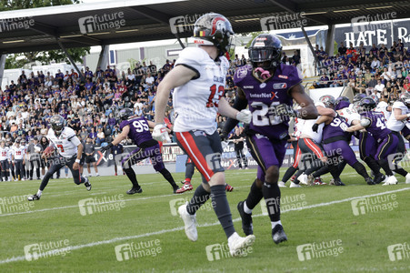American Football-Spiel Frankfurt Galaxy vs. Cologne Centurions in Frankfurt