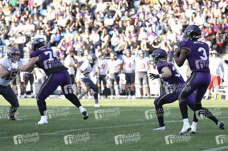 American Football-Spiel Frankfurt Galaxy vs. Cologne Centurions in Frankfurt