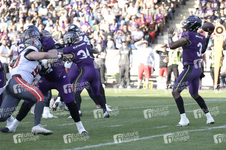 American Football-Spiel Frankfurt Galaxy vs. Cologne Centurions in Frankfurt