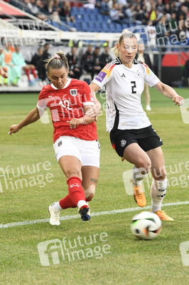 Frauenfußball-Länderspiel Deutschland gegen Österreich in Hannover