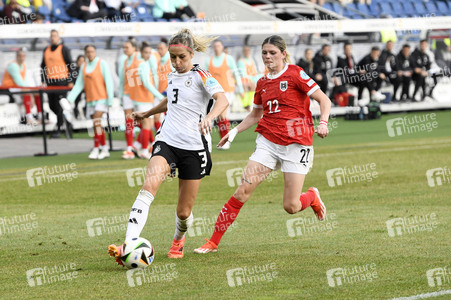 Frauenfußball-Länderspiel Deutschland gegen Österreich in Hannover
