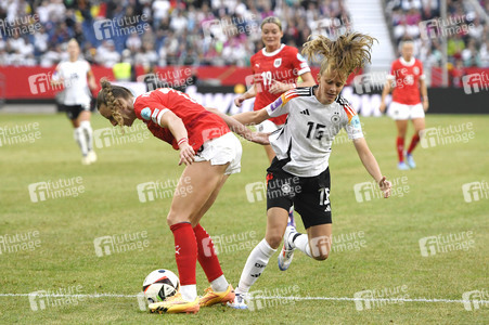 Frauenfußball-Länderspiel Deutschland gegen Österreich in Hannover