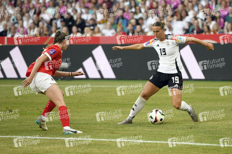 Frauenfußball-Länderspiel Deutschland gegen Österreich in Hannover