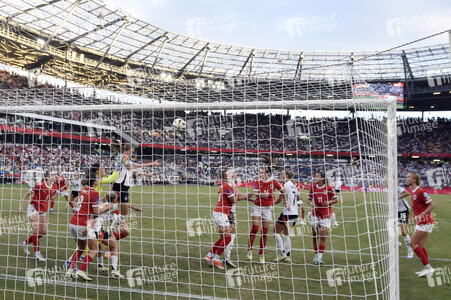 Frauenfußball-Länderspiel Deutschland gegen Österreich in Hannover