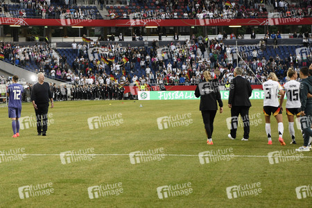 Frauenfußball-Länderspiel Deutschland gegen Österreich in Hannover