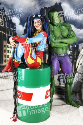 GEEK ART Collection No. 7 - Bodypainting and Transformaking