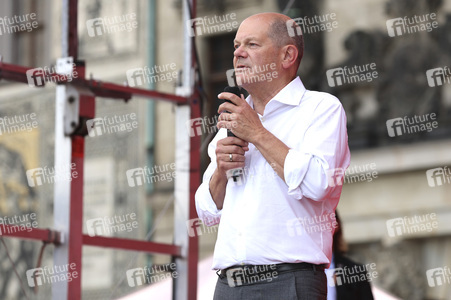 Landtagswahlkampfveranstaltung der SPD in Dresden