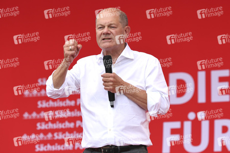 Landtagswahlkampfveranstaltung der SPD in Dresden