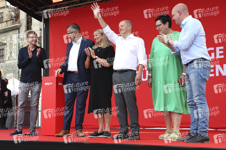 Landtagswahlkampfveranstaltung der SPD in Dresden
