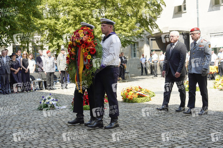 Gedenkveranstaltung zum 80. Jahrestag des Aufstands gegen Nationalsozialistische Gewaltherrschaft in Berlin