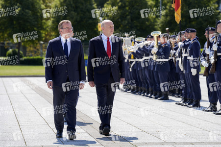 Empfang des Verteidigungsministers des Vereinigten Königreichs in Berlin