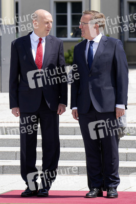 Empfang des Verteidigungsministers des Vereinigten Königreichs in Berlin