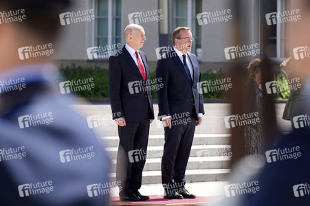 Empfang des Verteidigungsministers des Vereinigten Königreichs in Berlin