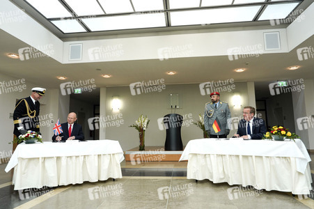 Empfang des Verteidigungsministers des Vereinigten Königreichs in Berlin