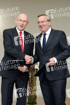 Empfang des Verteidigungsministers des Vereinigten Königreichs in Berlin