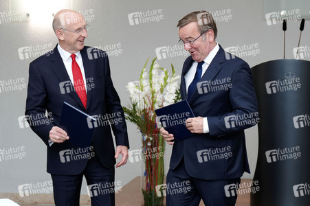 Empfang des Verteidigungsministers des Vereinigten Königreichs in Berlin