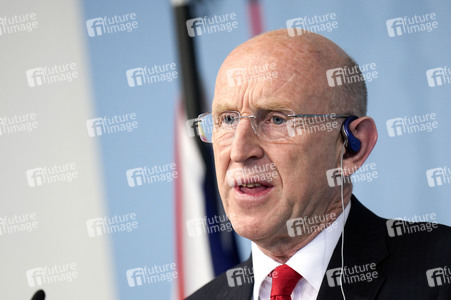 Empfang des Verteidigungsministers des Vereinigten Königreichs in Berlin