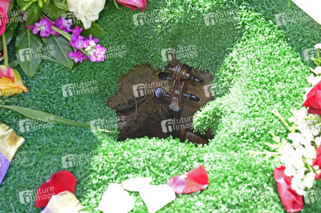 Urnenbeisetzung von Bernd Müller in Berlin