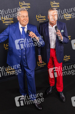 Enthüllung der Wachsfigur von Roland Kaiser in Dresden