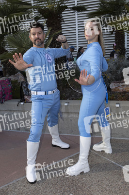 Cosplayer auf der San Diego Comic-Con International 2024