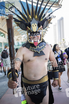 Cosplayer auf der San Diego Comic-Con International 2024