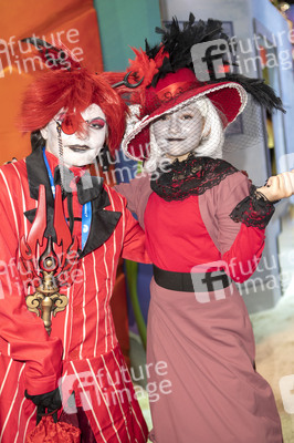 Cosplayer auf der San Diego Comic-Con International 2024