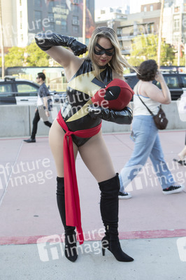 Cosplayer auf der San Diego Comic-Con International 2024