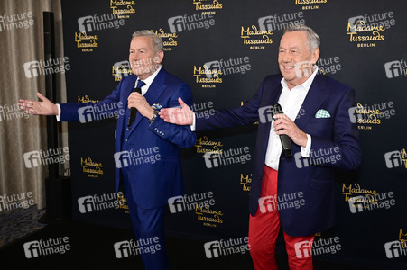 Enthüllung der Wachsfigur von Roland Kaiser in Dresden