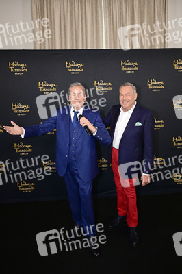 Enthüllung der Wachsfigur von Roland Kaiser in Dresden