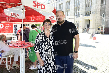 Landtagswahlkampf der SPD in Görlitz
