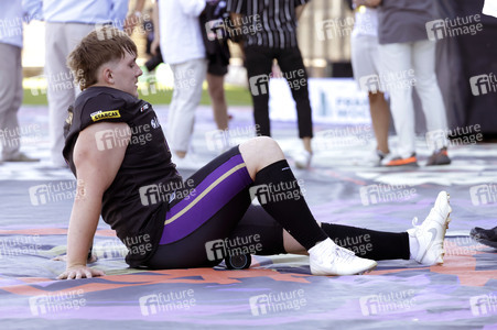 American Football-Spiel Frankfurt Galaxy vs. Madrid Bravos in Frankfurt