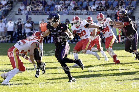American Football-Spiel Frankfurt Galaxy vs. Madrid Bravos in Frankfurt