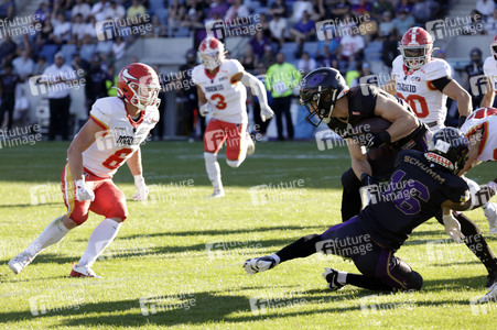 American Football-Spiel Frankfurt Galaxy vs. Madrid Bravos in Frankfurt