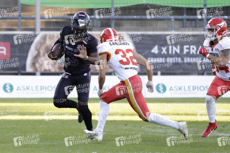 American Football-Spiel Frankfurt Galaxy vs. Madrid Bravos in Frankfurt