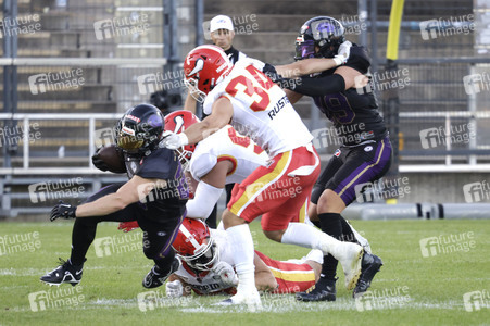 American Football-Spiel Frankfurt Galaxy vs. Madrid Bravos in Frankfurt