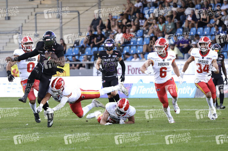 American Football-Spiel Frankfurt Galaxy vs. Madrid Bravos in Frankfurt