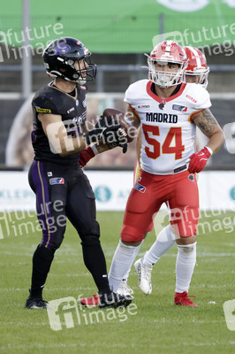 American Football-Spiel Frankfurt Galaxy vs. Madrid Bravos in Frankfurt