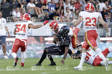 American Football-Spiel Frankfurt Galaxy vs. Madrid Bravos in Frankfurt