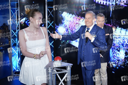 Präsentation der Wachsfigur von Roland Kaiser in Berlin