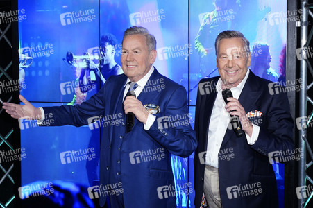 Präsentation der Wachsfigur von Roland Kaiser in Berlin