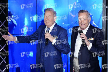 Präsentation der Wachsfigur von Roland Kaiser in Berlin