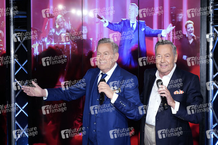 Präsentation der Wachsfigur von Roland Kaiser in Berlin