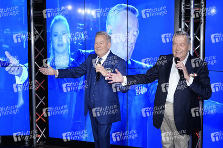 Präsentation der Wachsfigur von Roland Kaiser in Berlin